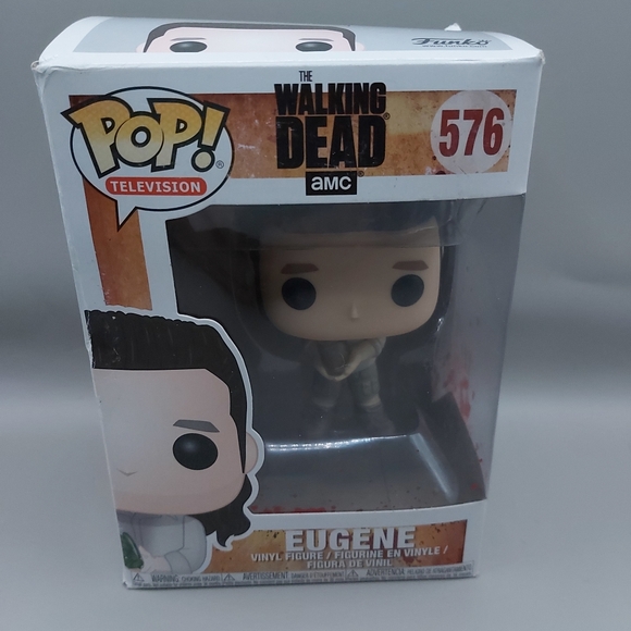 ๐๏ธ Walking Dead's Eugene #576 Funko Pop! TV - Picture 2 of 7